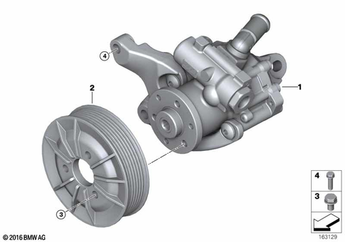 Power Steering Pump for 2008 BMW M3 #0