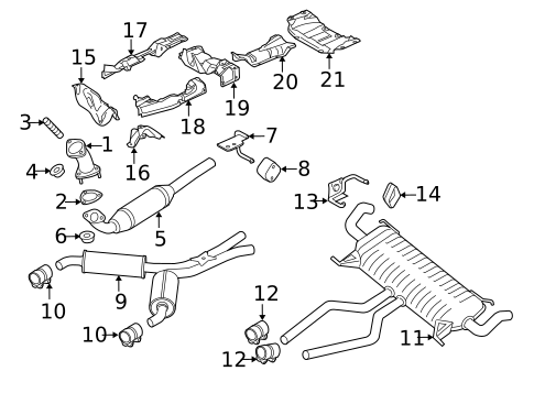 Brackets, Flanges & Hangers for 2010 Land Rover Range Rover #0