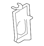 8W0145261A - Cooling System: Inter-cooler Mount Bracket for Audi Image image