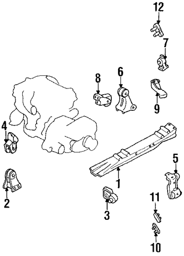 1121585E01 - : Stop for Nissan Image
