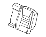 82521T95A01ZA - Body: Seat Back Cover for Honda Image