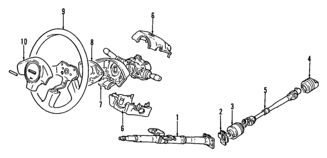 30016037 - Steering: Steering Column for GM Image
