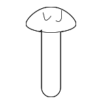 7143428231 - Body: Guide Bolt for BMW: 325i, 325xi, 328i, 328i xDrive, 328xi, 330i, 330xi, 335d, 335i, 335i xDrive, 335is, 335xi, 640i, 640i Gran Coupe, 640i xDrive, 640i xDrive Gran Coupe, 650i, 650i Gran Coupe, 650i xDrive, 650i xDrive Gran Coupe, M3, M6, M6 Gran Coupe, X1, Z4 Image