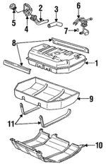 15662731 - Fuel System: Fuel Tank for Chevrolet: Blazer, C1500, C2500, C3500, C3500HD, K1500 Pickup, K2500 Pickup, K3500 Pickup, Suburban C1500, Suburban C2500, Suburban K1500, Suburban K2500, Tahoe | GMC: C1500 Pickup, C2500 Pickup, C3500 Pickup, C3500HD, K1500 Pickup, K2500 Pickup, K3500 Pickup, Suburban C1500, Suburban C2500, Suburban K1500, Suburban K2500, Yukon Image