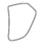 6233107040 - Body: Weather-strip On Body for Toyota Image