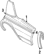 20108433 - Body: Quarter Panel for GM Image