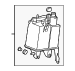 16117438139 - : Vapor Canister for BMW: X5 Image