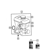 5143283AA - Brakes: Brake Master Cylinder Reservoir for Mopar Image