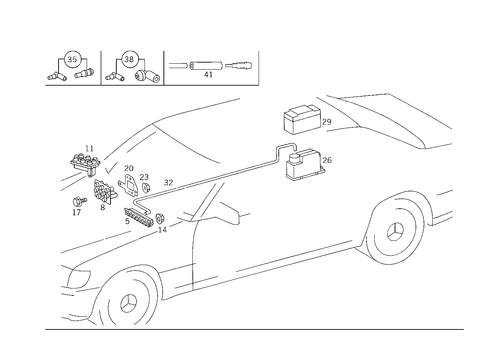 Vacuum Pump and Valve Block for 1993 Mercedes-Benz 500SEC #0