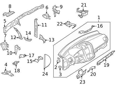 Instrument Panel for 2011 Volkswagen Jetta #0