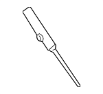 99755248401 - Body: Damper for Porsche Image