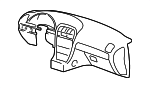 XW4Z5404320AAA - Body: Instrument Panel for Lincoln: LS Image