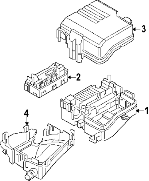 Fuse & Relay for 2025 Hyundai Santa Fe #0