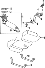 4809890 - Fuel System: Filler Tube for Chrysler: Town &amp; Country | Dodge: Caravan, Grand Caravan Image