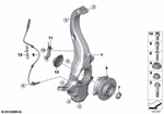 31226882264 - : Wheel Hub With Bearing, Front for BMW Image