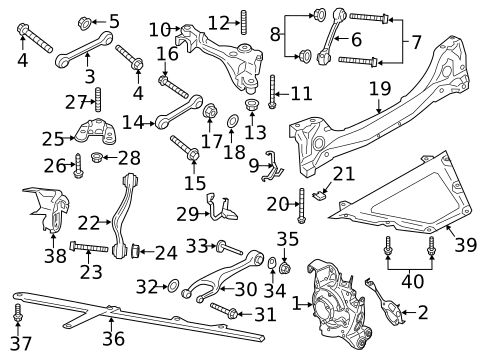 Rear Suspension for 2019 Porsche 718 Boxster #3