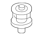 6J121113A - Cooling System: Engine Coolant Thermostat for Volkswagen: CC, Eos, Jetta, Passat, Tiguan Image