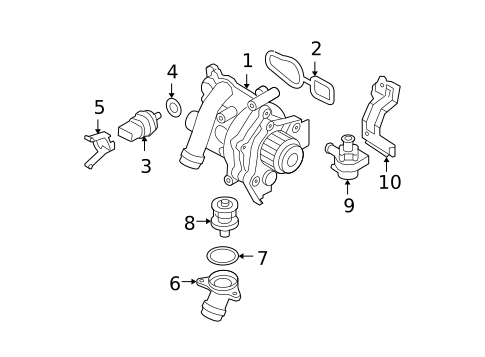 Gaskets & Sealing Systems for 2009 Volkswagen Passat #0