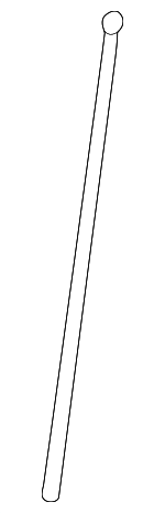 8723A199 - Electrical: Antenna Mast for Mitsubishi Image