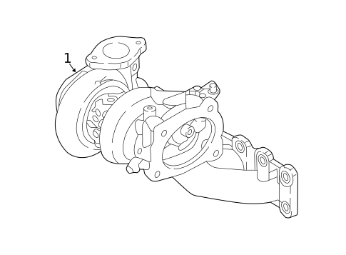 Exhaust Manifolds for 2020 Hyundai Santa Fe #0