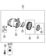 55276486AA - Air Conditioners and Heaters: Drain Plug for Mopar Image image