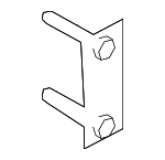 8H0807739A - Body: Stud Plate for Audi: A4, A4 Quattro, RS4, S4 Image