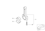 11247520130 - Engine: Set Connecting Rod for Mini Image