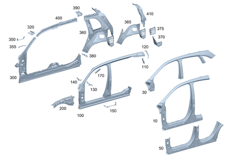 Side Panels for 2025 Mercedes-Benz GLB35 AMG #0