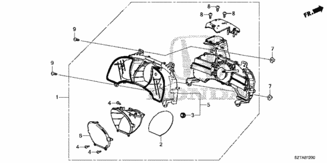 Meter for 2016 Honda CR-Z #0