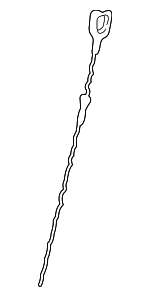 15650P8AA01 - : Dipstick for Honda: Accord, Odyssey, Pilot Image