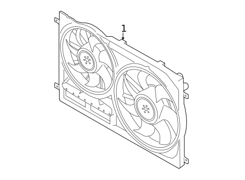 Cooling Fan for 2015 Ford Transit-350 HD #0