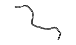 91392ZL40A - Body: Drain Hose for Nissan Image