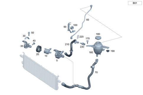 Battery Cooling System for 2024 Mercedes-Benz CLE300 #0