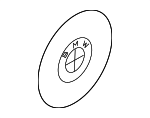 36137842859 - : Hub Cap for BMW: 640i, 640i Gran Coupe, 640i xDrive, 640i xDrive Gran Coupe, 650i, 650i Gran Coupe, 650i xDrive, 650i xDrive Gran Coupe, M6, M6 Gran Coupe Image