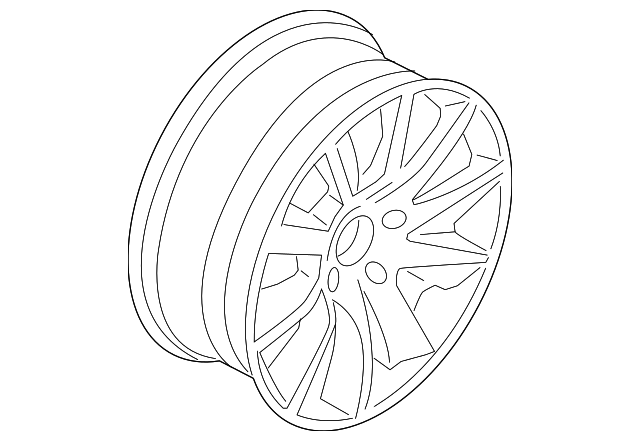 36116796144 - 2012-2015 BMW Spare Wheel (36-11-6-796-144