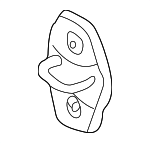 4780607AB - Body: Striker for Chrysler: Aspen | Dodge: Dakota, Durango | Jeep: Grand Cherokee, Liberty Image