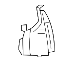 16468026877H20 - Body: Lower Trim for Mercedes-Benz Image