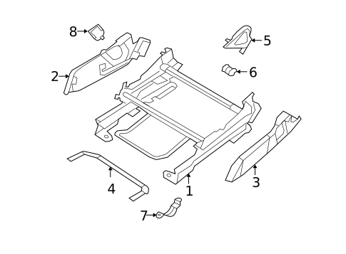 Tracks & Components for 2007 Jeep Patriot #1