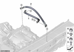 12428741637 - Engine Electrical System: Ground Cable for BMW Image
