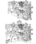 55116667AG - : A/c Suction Line for Mopar Image
