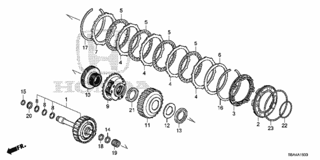 AT Forward Clutch (2.0L) for 2016 Honda Civic #0