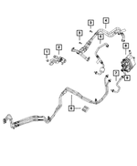 68244080AB - Cooling: Transmission Oil Cooler Tube for Mopar Image