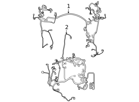 Wiring Harness for 2009 Lexus IS350 #0