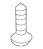 N91188301 - Body: Valance Panel Screw for Porsche: 718 Boxster, 718 Cayman, 718 Spyder, 911, Cayenne, Cayman, Macan, Panamera, Taycan Image