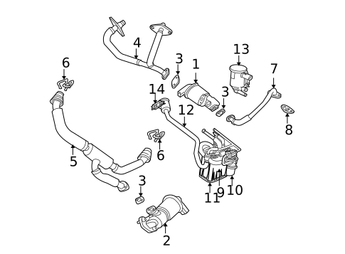 Emission Components for 1999 Chrysler Concorde #0