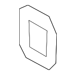 6J0837923 - Body: Door Check Seal for Volkswagen: e-Golf, Golf, Golf Alltrack, Golf R, Golf SportWagen, GTI, Jetta, Passat Image