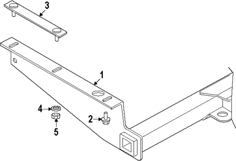 Trailer Hitch Components for 1999 Chevrolet Tahoe #0