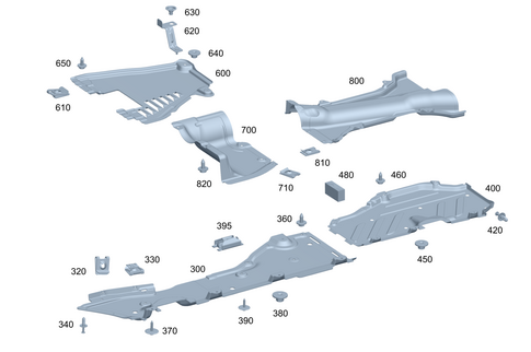 Front Floor for 2022 Mercedes-Benz Maybach GLS600 #0