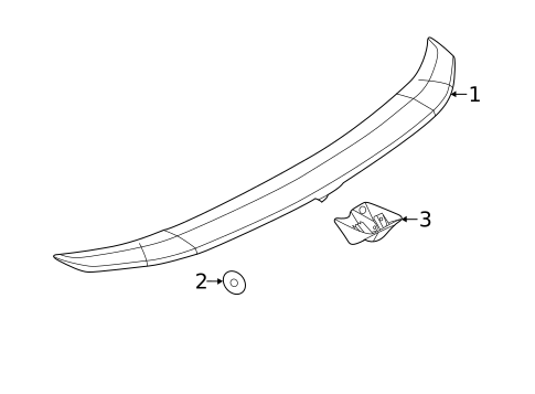 Spoiler for 2011 Ford Taurus #0