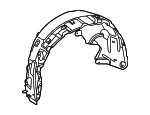 2966901000 - : Wheelhouse Liner for Mercedes-Benz Image